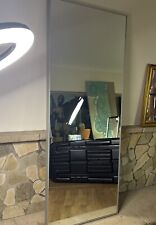 Massive Mirror Door HOVETMirror, aluminium, 78x196 cm Frame  197x78 Ikea HOVET