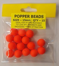 15mm cjt popper beads - x,