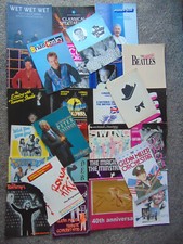 Large Mixed Job Lot THEATRE/MUSICAL brochures comedy, music, circus, 69 items)