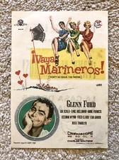 DON’T GO NEAR THE WATER Movie Film Poster Herald GLENN FORD GIA SCALA EVA GABOR