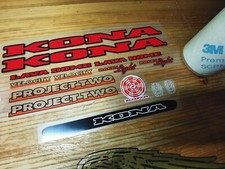 Kona Lava Dome red 1995 decal