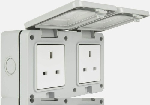 Outdoor wall socket plug - wall,