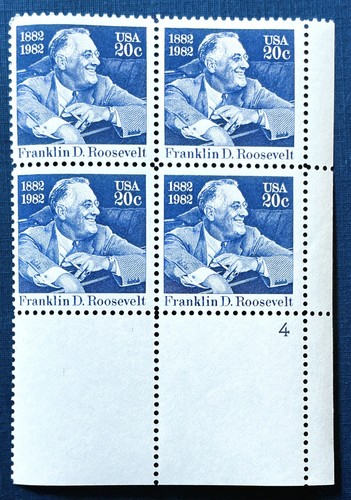 Scott 1950 plate block - block,, lr