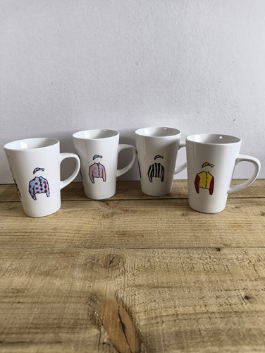 White ceramic latte style - ceramic,