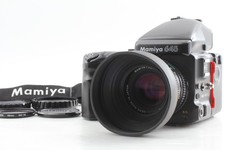 ⏯️[ MINT w/Hood ] Mamiya 645 Pro TL AE Finder + 80mm f2.8 N Lens Grip From...