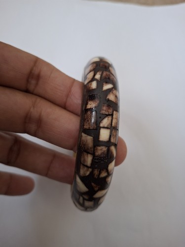 Vintage mosaic bangle carted - ,