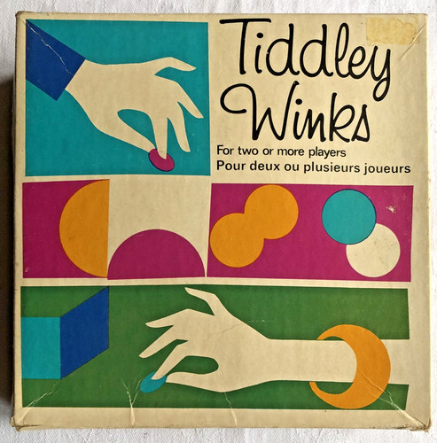 Tiddley winks colourful - tiddley,