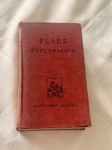 Pears cyclopaedia 61st - “pears, cyclopaedia”