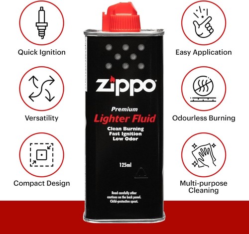 Zippo premium lighter - zippo, fluid