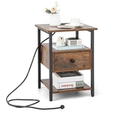 Bedside table with - table,