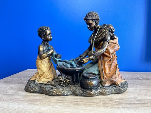 Vintage african sculpture - vintage,