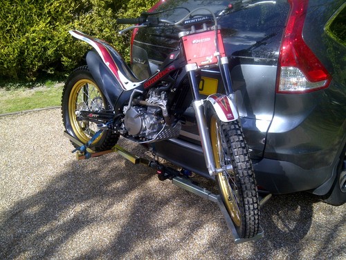Trials motocross motorbike - motocross,