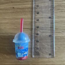 Zuru Mini Brands Toy UK Slush Puppie Blue Slush Straw Miniature Collectable