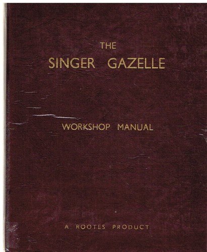 Singer gazelle saloon - i-v,