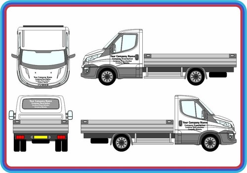 Chassis cab sign writing - chassis,