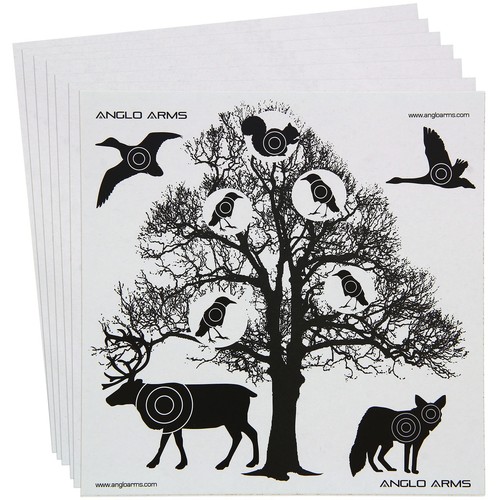 Paper shooting targets 14x14cm - paper,