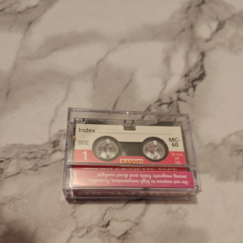 Sanyo mc60 micro cassette - sanyo,