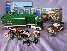 Lego 60025 Grand Prix Truck, 60053 Race Car, Octan Racing, complete, Instruction
