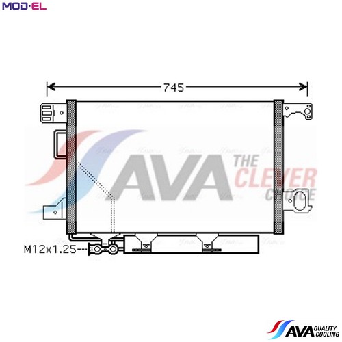 Condenser air conditioning - condenser,
