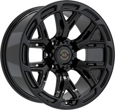 Alloy Wheels 20" Hawke 6YR Black Gloss For Dodge RAM 1500 [Mk5] 19-22