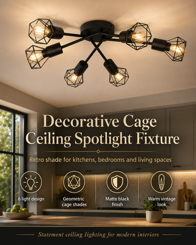 Decorative cage ceiling - decorative,