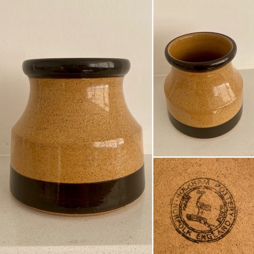 Vintage holkham pottery - vintage, vase