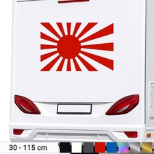 Japan Flag Sticker Flag Rising