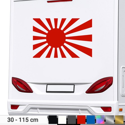 Japan flag sticker - flag,