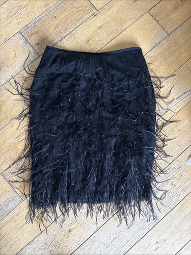 Black embellished skirt from - black,