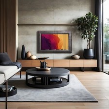 NEOD 48" VENUS Mirror TV with contemporary eco leather frame