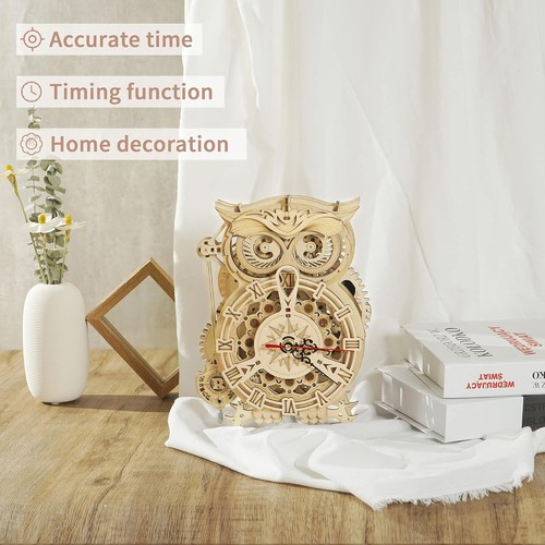 Rokr wooden puzzle owl - 3d,