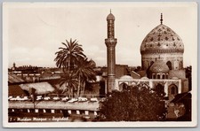 BAGHDAD Iraq Maidan Mosque RP Postcard