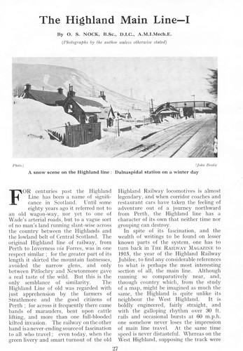 1939 the highland main - 1939, line