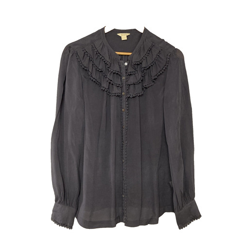 Monsoon silk blouse - silk, 16