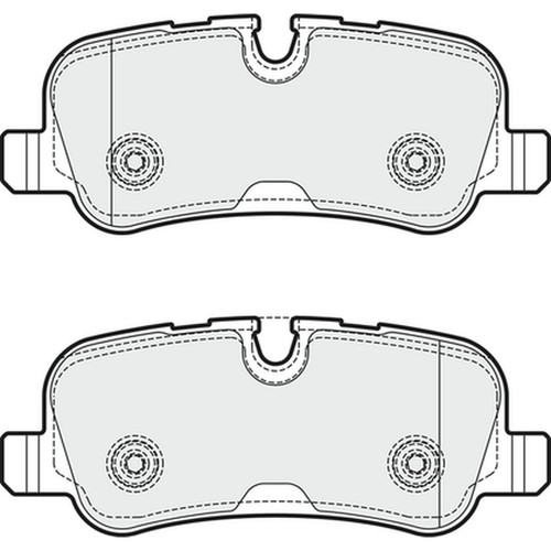 Brake pads for land - pads,