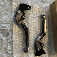 For Yamaha YFM700 Raptor 700R 2000-2006 CNC Brake Clutch Levers Adjustable Black