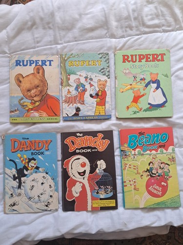 Vintage children annuals - vintage,