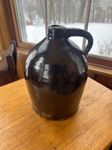 Antique dark brown glazed - antique,