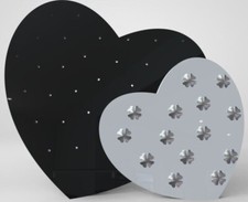 Double Hearts Earring Studs