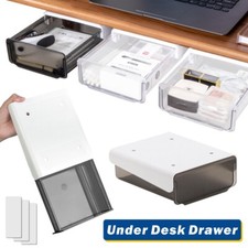 2Pcs of Under-Desk Drawer