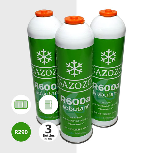 R600a refrigerant gas - x,