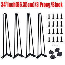 4x Hairpin Table Legs Hair Pin