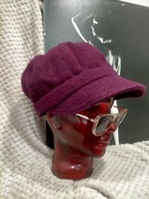 RACHEL TREVOR-MORGAN Damson Haymakers Farmers  Cap Queens Milliner Made In Wales