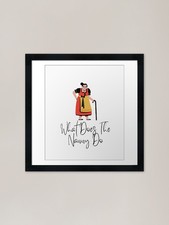 what does the nanny do Framed