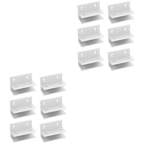 Pieces glass clamp shelf - glass,