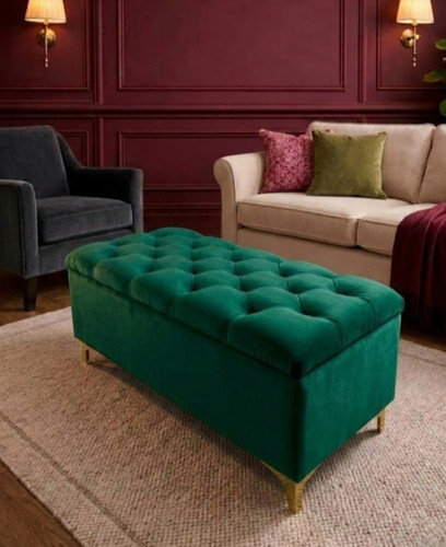 Ottoman chesterfield plush - ottoman,