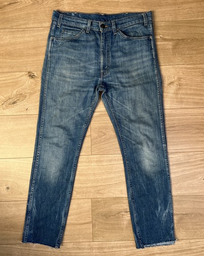Vintage levis 605 orange - vintage, tab