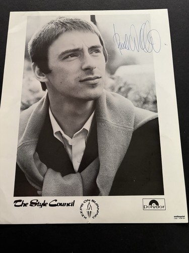 Paul weller signed polydor - signed,