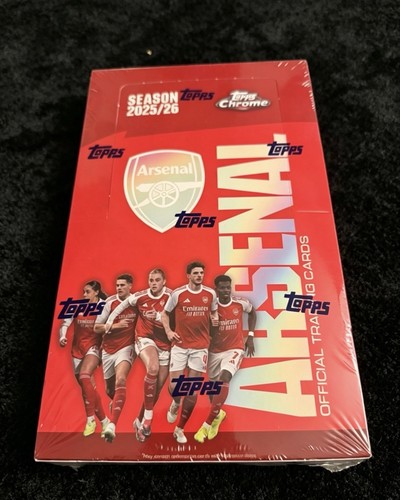 Topps chrome arsenal sealed - arsenal,