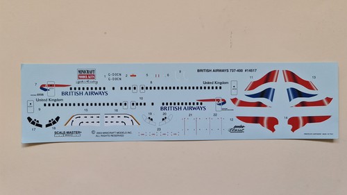 Minicraft decals 144 british - minicraft, 1/144